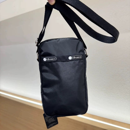 Cartoon NEWNEW series versatile lightweight black eye bag mobile phone bag messenger bag L133