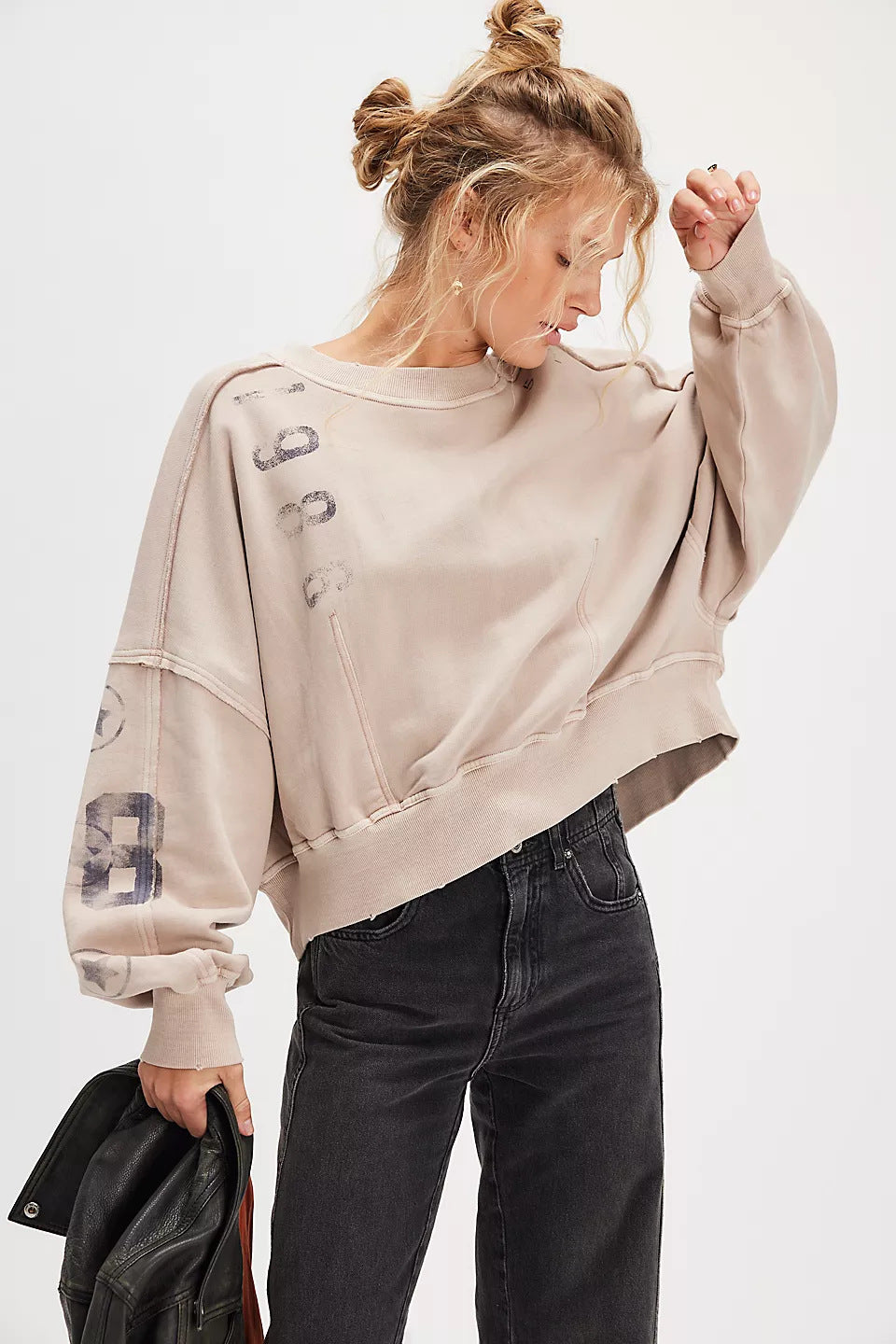 Women’s Printed Sweatshirt | Fashion Loose Casual Pullover Top