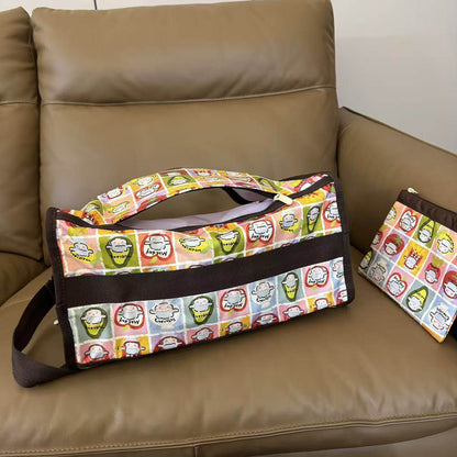 Cartoon No Standard 4319 Large 4318 Medium Travel Bag Portable Light Short-haul Luggage Cover Trolley Case