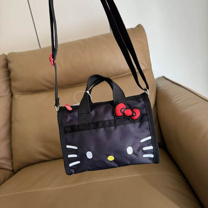 New casual small square bag women's nylon cloth bag sports mini messenger clutch bag 3273
