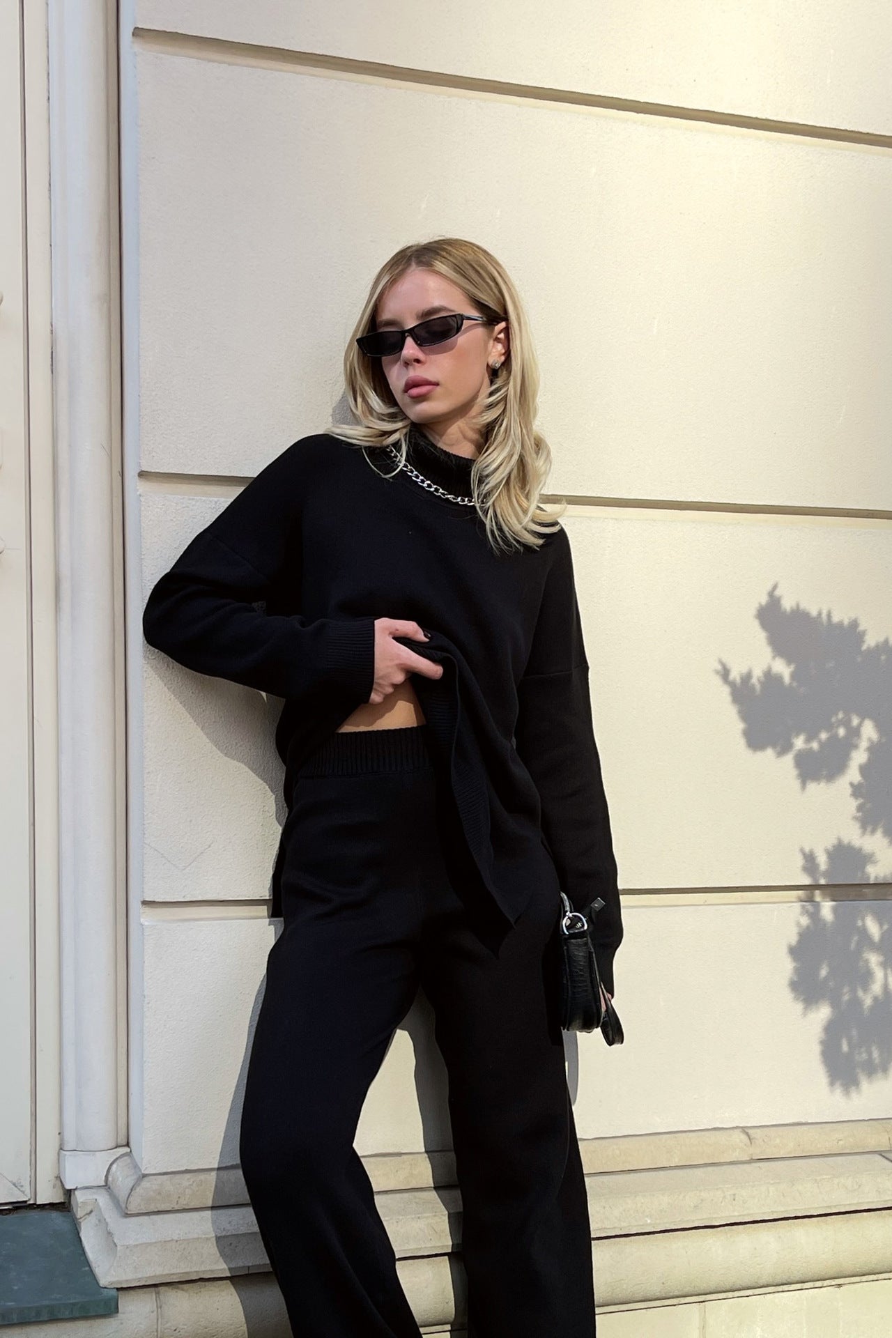Loose Knit High Neck Sweater for Women | Fall & Winter Cozy Pullover
