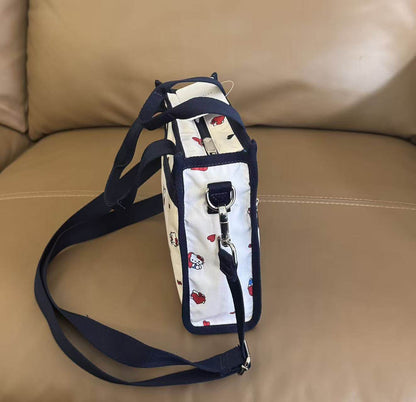 Cartoon shoulder bag handbag, messenger bag 3714 size 21/19/6 cm