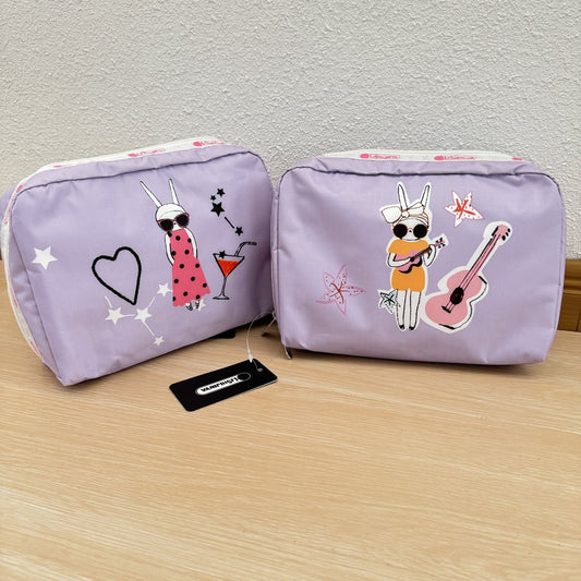Anti-splashing cloth bag, clutch storage bag, toilet bag, cosmetic bag 7121 large size 16/22cm.