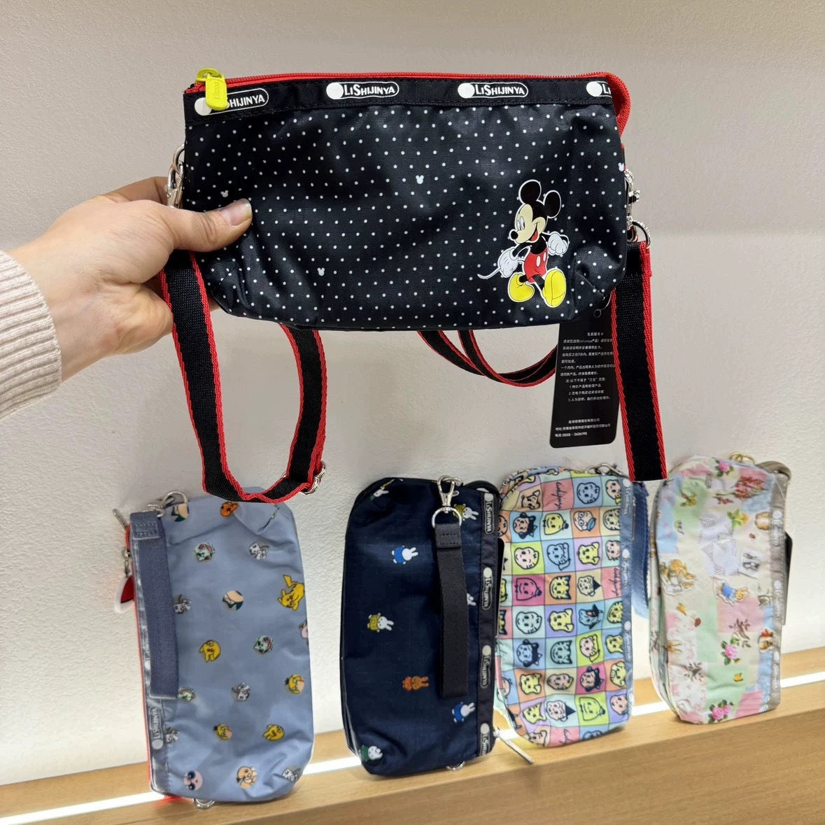 Clutch bag Printed cosmetic bag Change bag 8105 large messenger multi-color optional