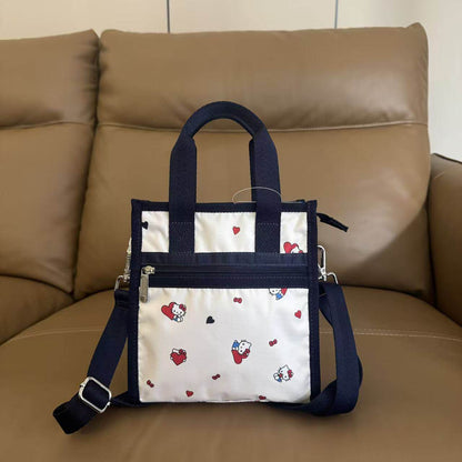 Cartoon shoulder bag handbag, messenger bag 3714 size 21/19/6 cm