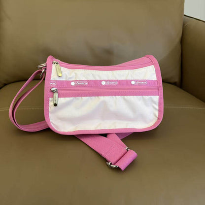 Cartoon bag Women's messenger bag New casual anti-splashing small square bag Shoulder cloth bag H020