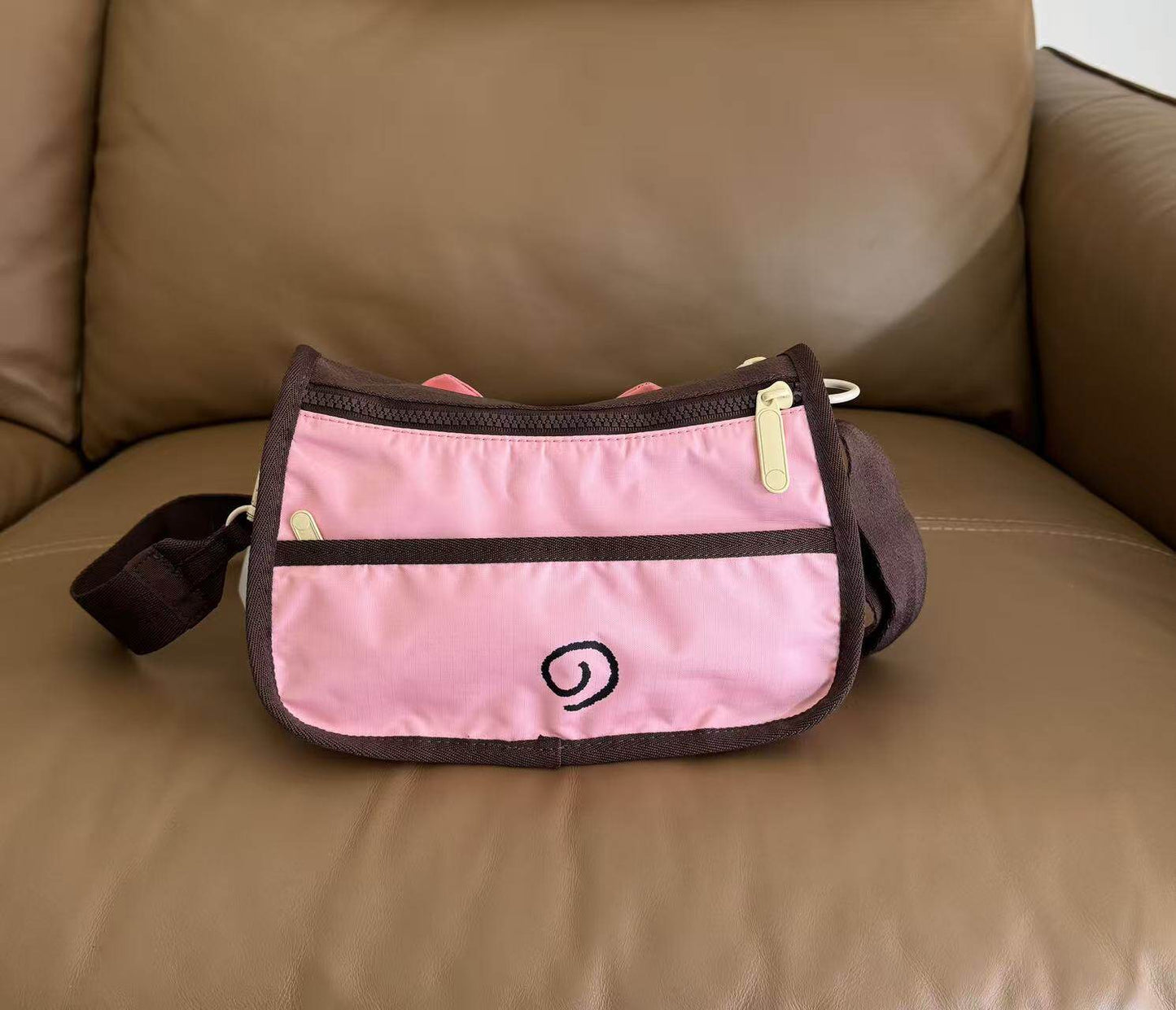 Cartoon bag unmarked female messenger bag new casual anti-splashing small square bag shoulder cloth bag H020