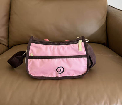 Cartoon bag unmarked female messenger bag new casual anti-splashing small square bag shoulder cloth bag H020