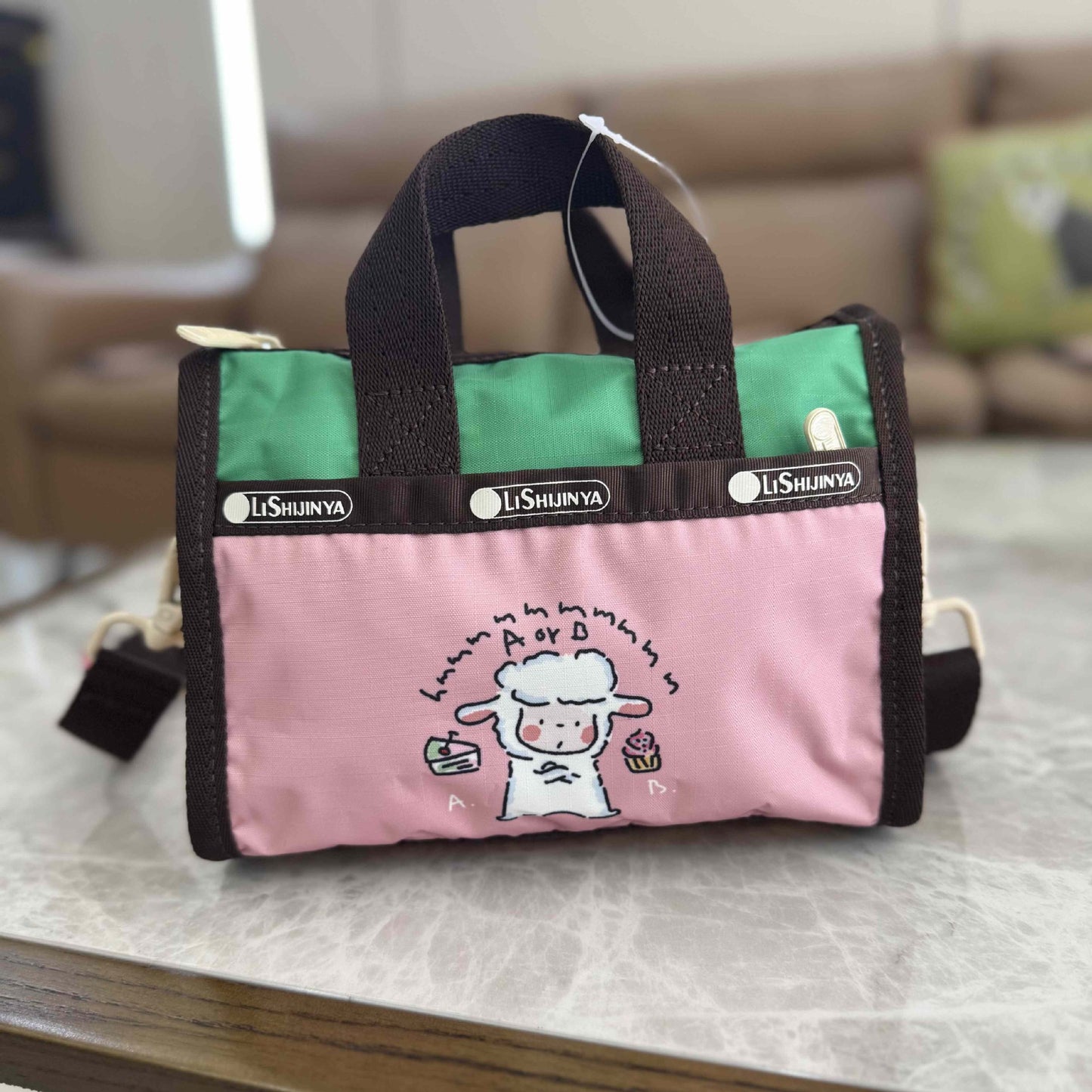 New casual small square bag women's nylon cloth bag sports mini messenger clutch bag 3273