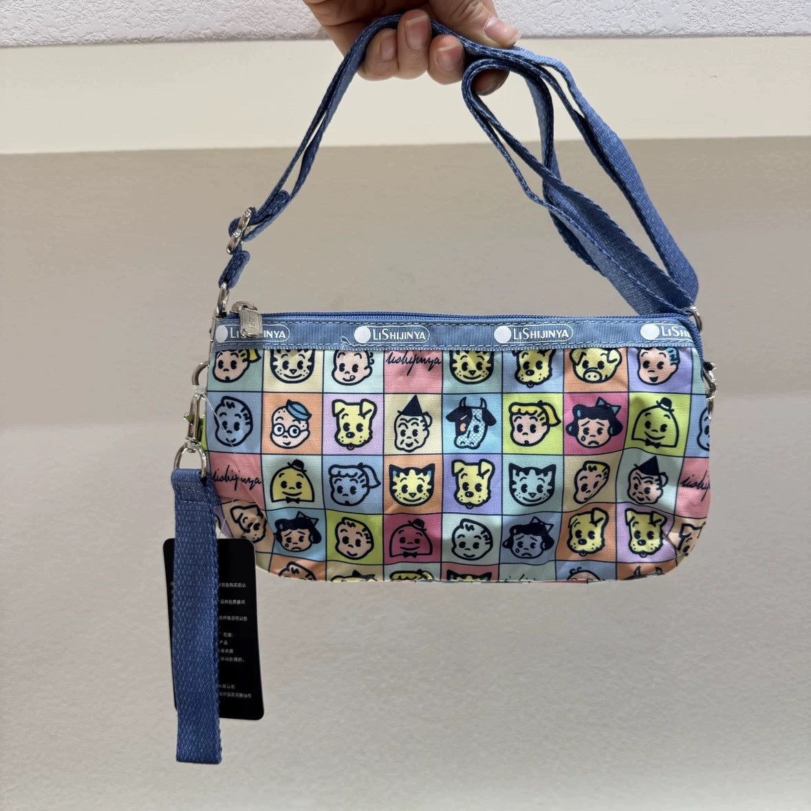 Clutch bag Printed cosmetic bag Change bag 8105 large messenger multi-color optional