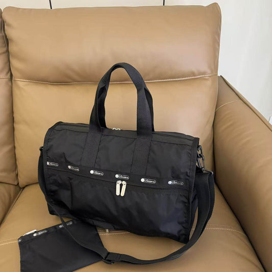 Cartoon 4319 Large Travel Bag Portable and Lightweight Short-haul Luggage Bag Cover Trolley Case