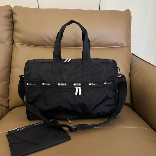 Cartoon 4319 Large Travel Bag Portable and Lightweight Short-haul Luggage Bag Cover Trolley Case