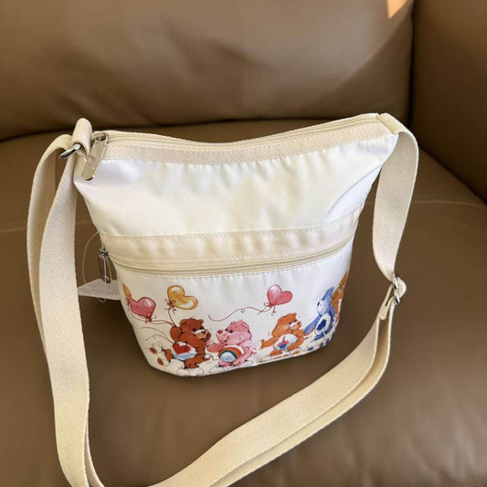 Cartoon~ New shoulder messenger handbag messenger bag 237/height 18, opening width 19