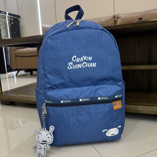 Casual schoolbag large capacity backpack backpack schoolbag 3426 small new. Can not be inserted trolley case.