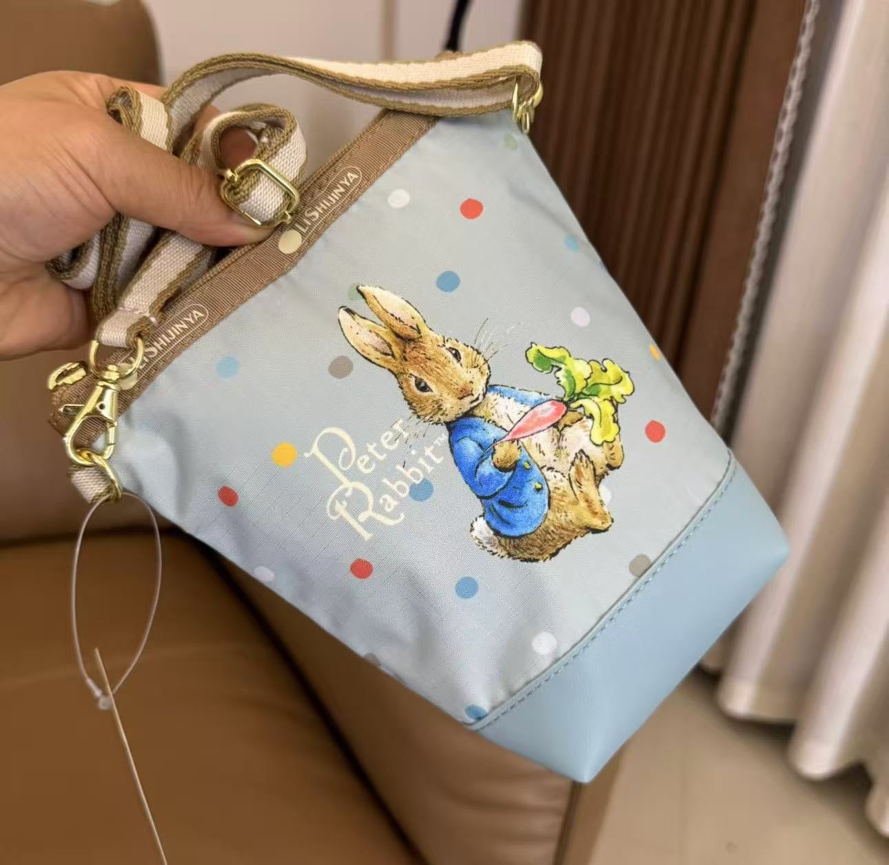 New Peter Rabbit joint messenger bag cute bucket bag X188