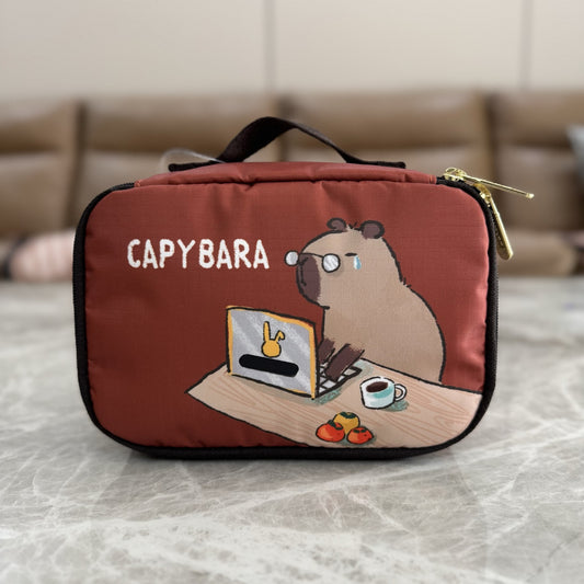The new model is your hand bag, portable Kapibara migrant workers, animation small bag A109.
