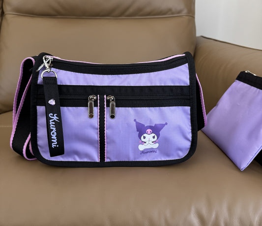 Crossbody bag shoulder bag practical and lightweight multi-layer 7507 small size 26/18/9